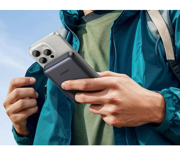 UGREEN Powerbank magnetyczny 10000mAh PB761 Qi2 30W Magsafe USB-C - 1488875 - zdjęcie 4